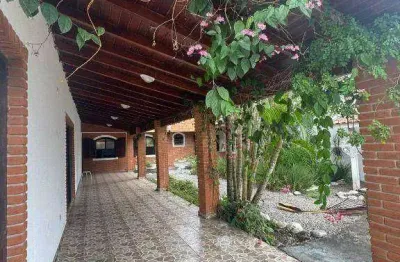 Casa 7 dormitórios à venda, 430 m²  - parque balneário oásis - peruíbe/sp