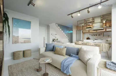 Apartamento duplex com 2 dormitórios à venda, 82 m² - épico - jardim faculdade - sorocaba/sp