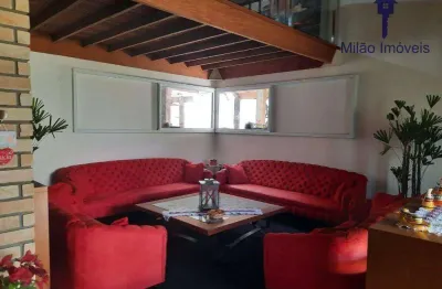 Casa 5 dormitórios à venda, 530 m²  - condomínio recanto dos pássaros - alumínio/sp