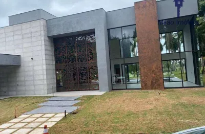 Casa com 4 dormitórios à venda, 527 m² por r$ 6.800.000 - condomínio lago azul - araçoiaba da serra/sp