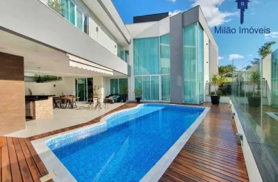 Casa com 5 dormitórios à venda, 420 m² por r$ 3.860.000,00 - alphaville nova esplanada 1 - votorantim/sp