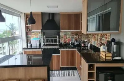 Vende - cobertura duplex - 196 m2 - guarujá enseada  100% mobiliado