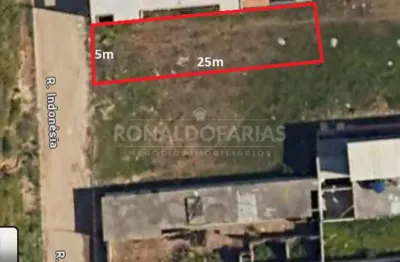 Terreno de 125m² a venda na região da vila são josé.