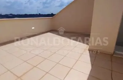 Cobertura a venda ou locação 2 dormitórios 1 suíte 2 vagas em interlagos