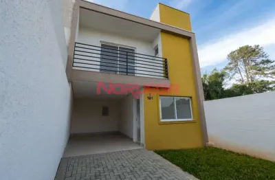 Sobrado à venda em Curitiba no bairro Pilarzinho,q 3 uartos, 1 suíte, 1 sala, 2 banheiros, 1 vaga, 150m²