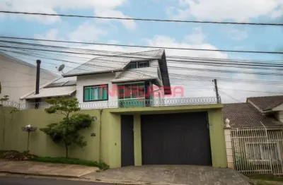 Imperdível casa à venda em curitiba-pr, bairro santo inácio: 3 quartos, 2 suítes, 3 salas, 4 banheiros, 6 vagas, 350m²