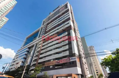 Sala comercial de alto padrão na vila izabel, curitiba-pr: 1 sala, 1 banheiro, 71,07m² - venda ou locação.