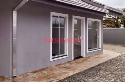 Casa à venda em pontal do paraná-pr, no leblon: 2 quartos, sala, banheiro, garagem e 52,03m²!