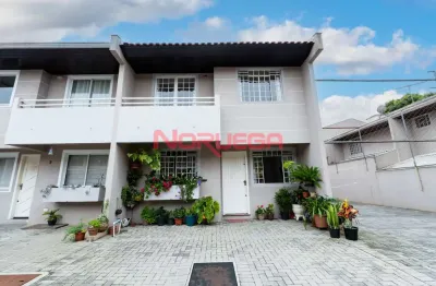 Imperdível: casa à venda em curitiba-pr, jardim das américas, 3 quartos, 1 suíte, 1 sala, 1 banheiro, 1 vaga de garagem, 112,60m²