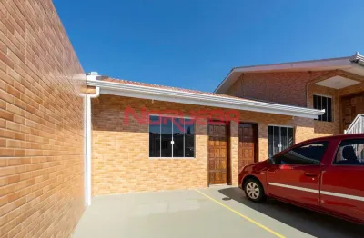 Casa com 2 quartos para alugar na rua joão surian, 898, novo mundo, curitiba, 45 m2 por r$ 1.800