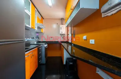 Apartamento à venda no bairro Rebouças em Curitiba com 2 dormitórios, suíte, 1 vaga e 1 vaga de garagem