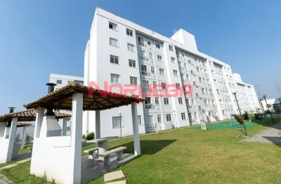 Apartamento com 3 quartos para alugar na rua anneliese gellert krigsner, 2607, iná, são josé dos pinhais, 56 m2 por r$ 1.200