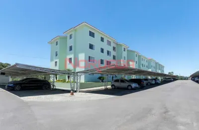 Apartamento para locação no rio pequeno em são josé dos pinhais-pr: 2 quartos, 1 sala, 1 banheiro, 1 vaga, 43,93m²