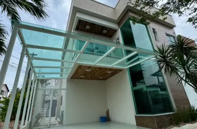 Casa em condomínio fechado com 3 quartos para alugar na Avenida Torquato Tapajós, 8888, Ponta Negra, Manaus