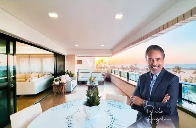 Apartamento vista mar com  4 suítes  - praia de iracema