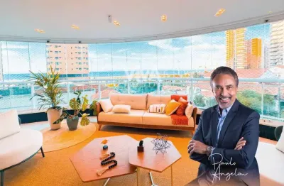 Apartamento 4 suítes  porteira fechada no  meireles