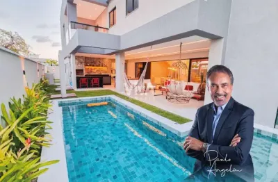 Casa em condomínio fechado com 5 quartos à venda na Avenida Eusébio De Queiroz, 4065, Mangabeira, Eusébio