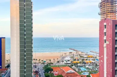 Apartamento com 4 suítes no meireles - porteira semi- fechada