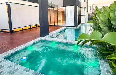 Casa duplex com 4 suítes no eusebio - alphaville ceará residencial iii