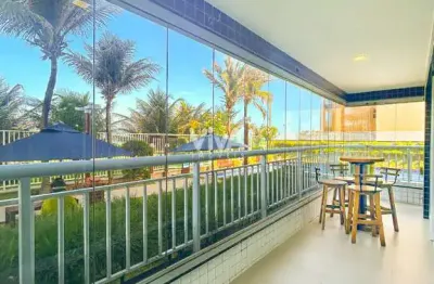 Apartamento com 3 quartos porteira fechada - porto das dunas