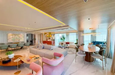Apartamento com 4 suítes no guararapes - porteira fechada