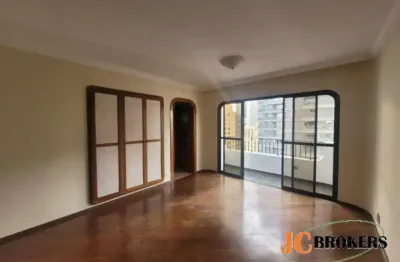 Apartamento com 120 m², 3 dormitórios, sendo 1 suíte, sala para 2 ambientes, 2 vagas