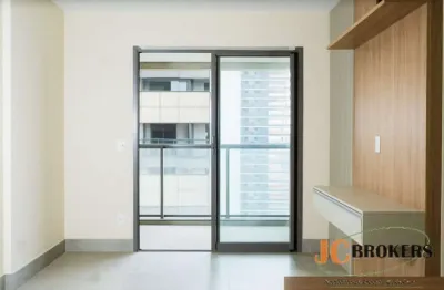 Apartamento mobiliado com 48m² de área útil, 1 dormitório, 1 vaga de garagem