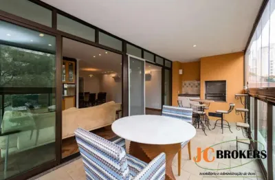 Apartamento com 151 m², 3 dormitórios, sendo 1 suíte, sala para 2 ambientes, 2 vagas