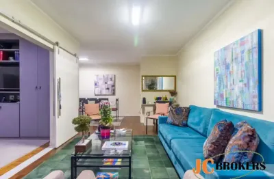 Apartamento com 130 m², 2 dormitórios, sendo 1 suíte, living para 3 ambientes, 1 vaga