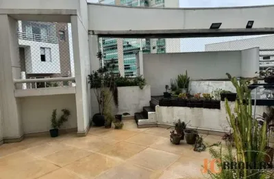 Linda cobertura com 202mts de área útil, 3 suítes, 4 vagas