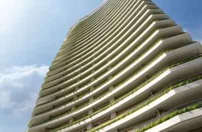 Apartamento com 150m² amplo living, 3 suítes, 2 vagas de garagem.