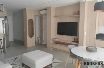 Apartamento com 74m² de área útil, 2 suítes, 1 vaga