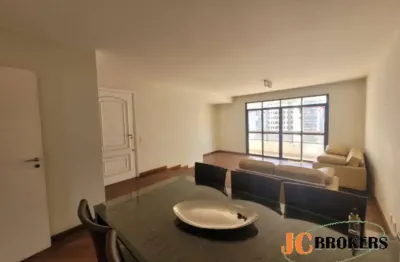 Apartamento com 132 m², 2 dormitórios, sendo 2 suítes, sala para 2 ambientes, varanda, 2 vagas