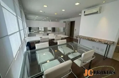 Título: escritório com 34 m², ampla sala mobiliada com iluminação natural e ar condicionado