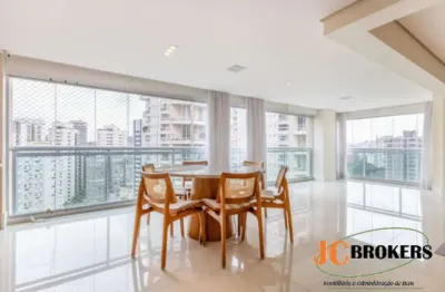 Apartamento com 157 m², 3 suítes, sala para 2 ambientes, varanda gourmet integrada à sala, 3 vagas