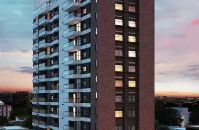 Apartamento com 52m² de área útil, com 2 dormitórios sendo 1 suíte, varanda, cozinha, 1 vaga.