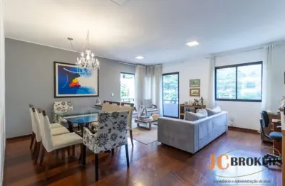 Apartamento com 147m² de área útil, 3 dormitórios sendo 2 suítes, 2 vagas