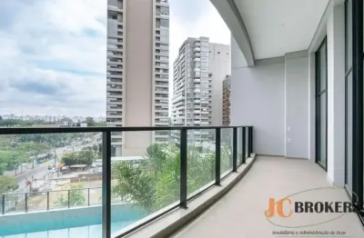 Apartamento com 64m² de área útil, 1 dormitório, 1 vaga de garagem