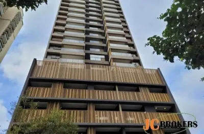 Apartamento com 46 m², 1 dormitório sendo suíte, sala integrada a varanda, 1 vaga