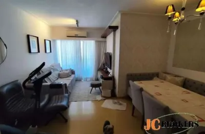 Apartamento com 100 m², 3 dormitórios, sendo 1 suíte, sala para dois ambientes, varanda, 2 vagas