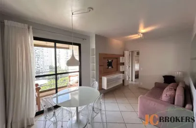 Apartamento com 65m² de área útil, 2 quartos sendo 1 suíte, 2 vagas
