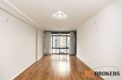 Apartamento com 117m² de área útil, 2 dormitórios, 1 vaga de garagem