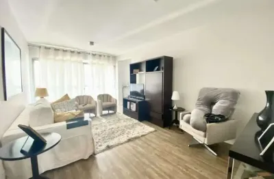 Apartamento 130m², sala para 2 ambientes, 3 dormitórios sendo 1 suíte, lavabo, 1 vaga.