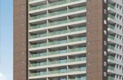 Apartamento com 78m² de área útil, 2 vagas de garagem, amplo living, varanda, 2 dormitórios.