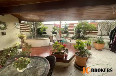 Cobertura duplex com 250 m², terraço gourmet, 4 suítes, amplo living para 2 ambientes, 3 vagas