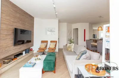 Apartamento com 125 m² de área útil, 3 dormitórios, sendo 1 suíte, 2 vagas