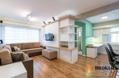 Apartamento com 52 m² de área útil, 1 dormitório, 1 vaga