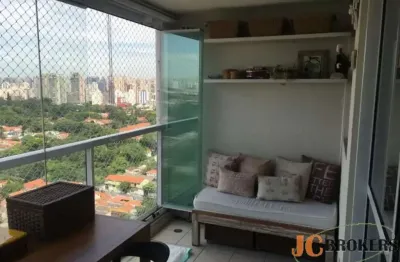 Apartamento com 80 m² de área útil, 2 dormitórios sendo 1 suíte com closet, 2 vagas