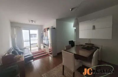 Apartamento com 65 m², 2 dormitórios, sendo 1 suíte, sala para 2 ambientes,1 vaga