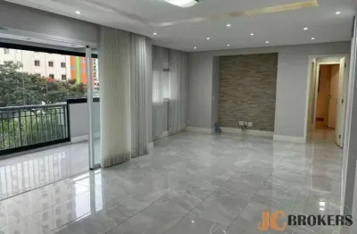 Belíssimo apartamento com 137 m² de área útil, 3 suítes, 3 vagas